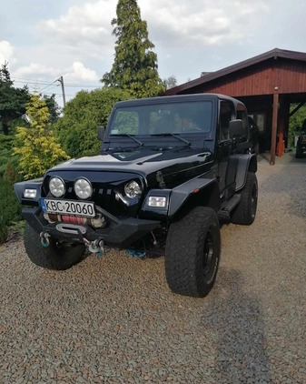 Jeep Wrangler cena 46000 przebieg: 300000, rok produkcji 1999 z Brok małe 46